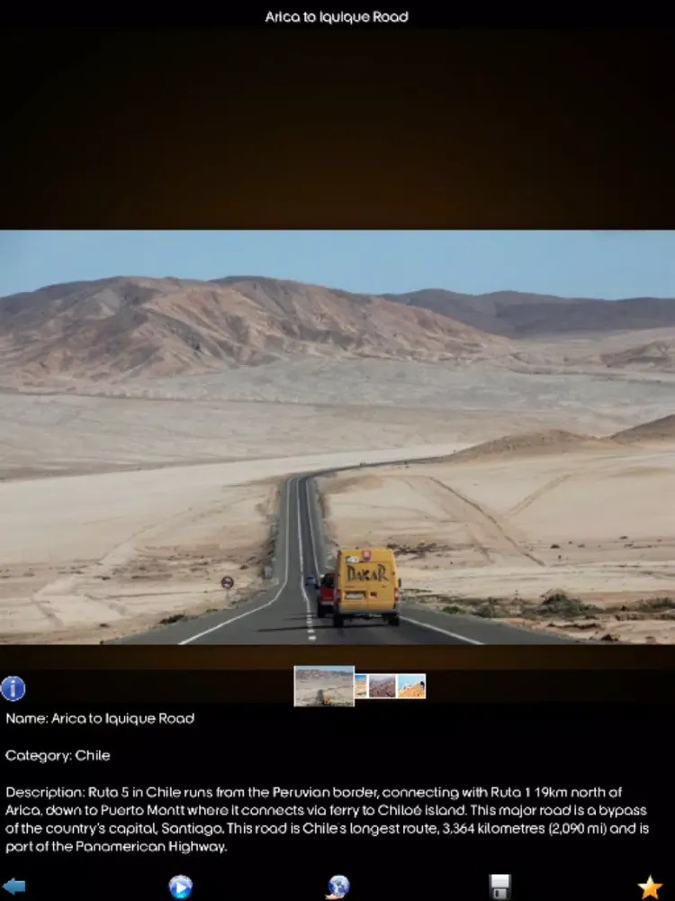 Most Dangerous Roads in the World Guide iPad 應用截圖