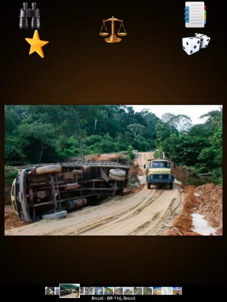 Most Dangerous Roads in the World Guide iPad 應用截圖