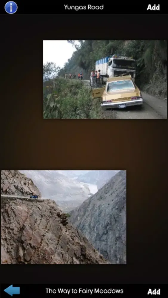 Most Dangerous Roads in the World Guide應用截圖