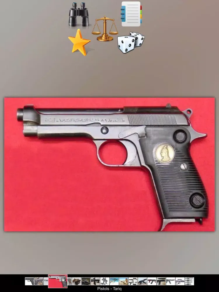 Captures d'écran de Military Firearms iPad 