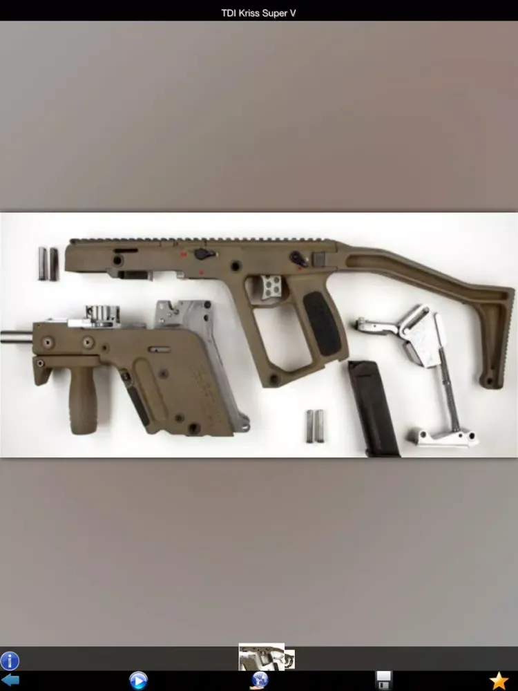 Captures d'écran de Military Firearms iPad 