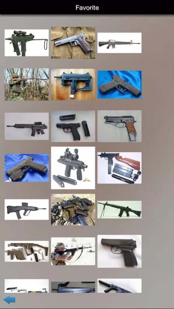Captures d'écran de Military Firearms