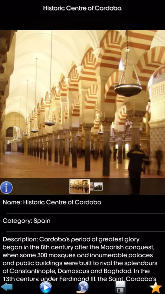 Capturas de pantalla de Spain Unesco World Heritage Info