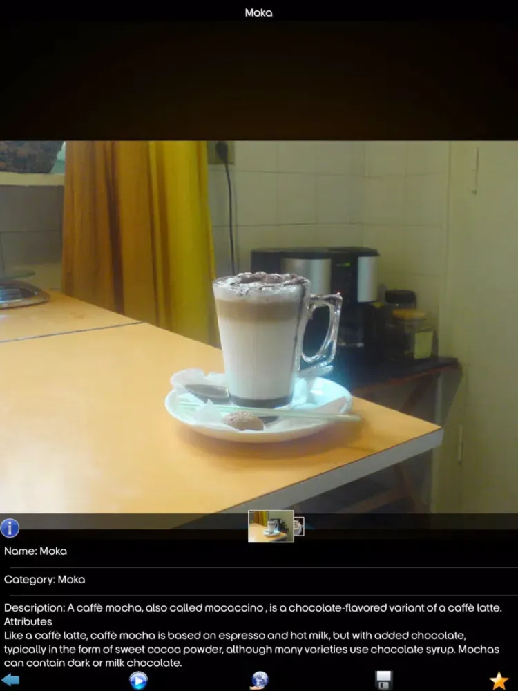 Ảnh chụp màn hình của Coffee Drinks Info! iPad 