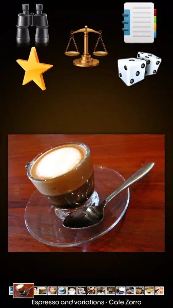 Ảnh chụp màn hình của Coffee Drinks Info!