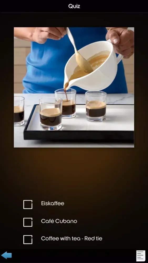 Ảnh chụp màn hình của Coffee Drinks Info!