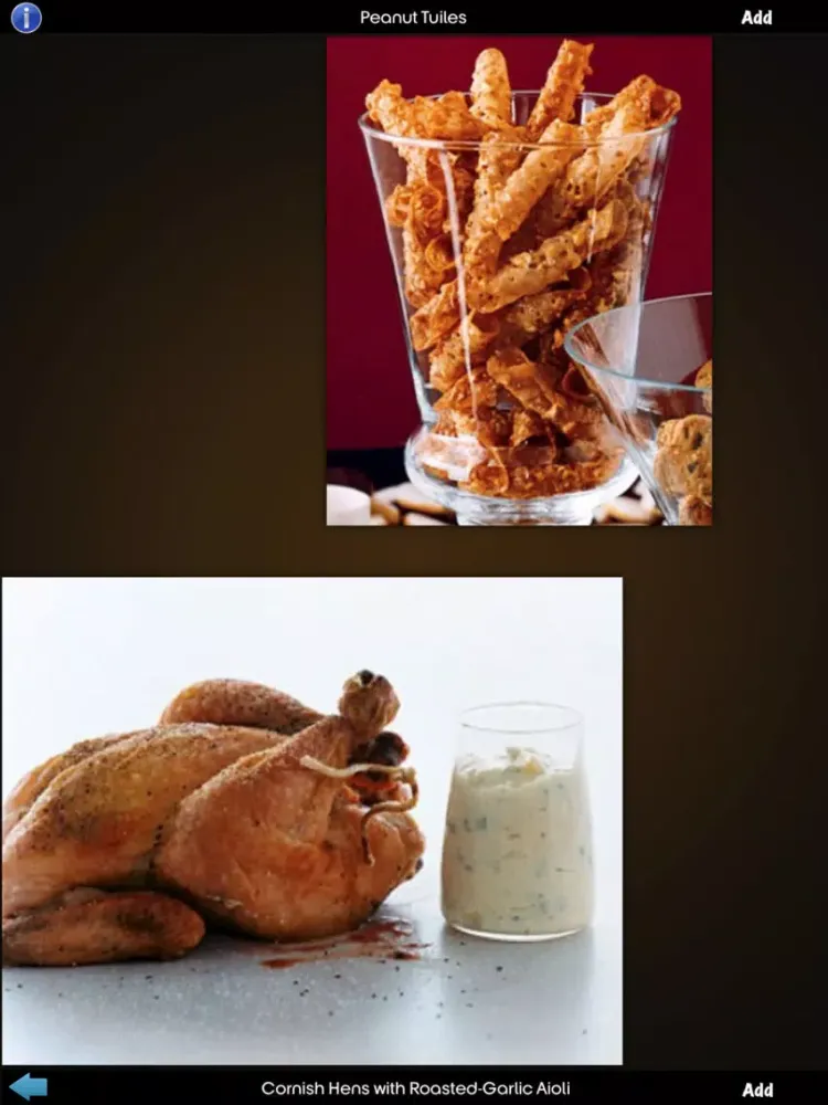 Israeli Recipes iPad  Screenshots