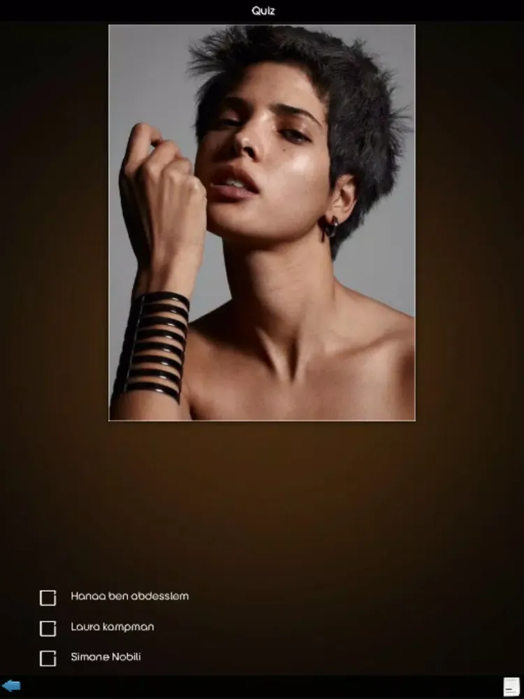 Capturas de tela do Top Men and Women Models iPad 