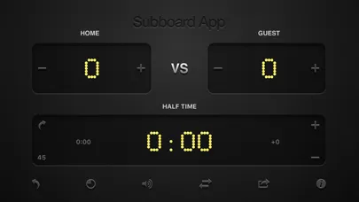 Captures d'écran de Subboard Football Scoreboard