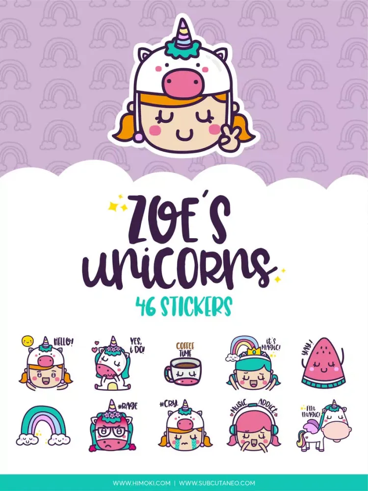 Ảnh chụp màn hình của Zoe's Unicorns iPad 