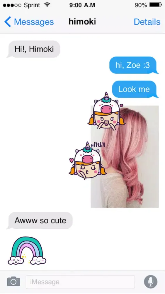 Ảnh chụp màn hình của Zoe's Unicorns