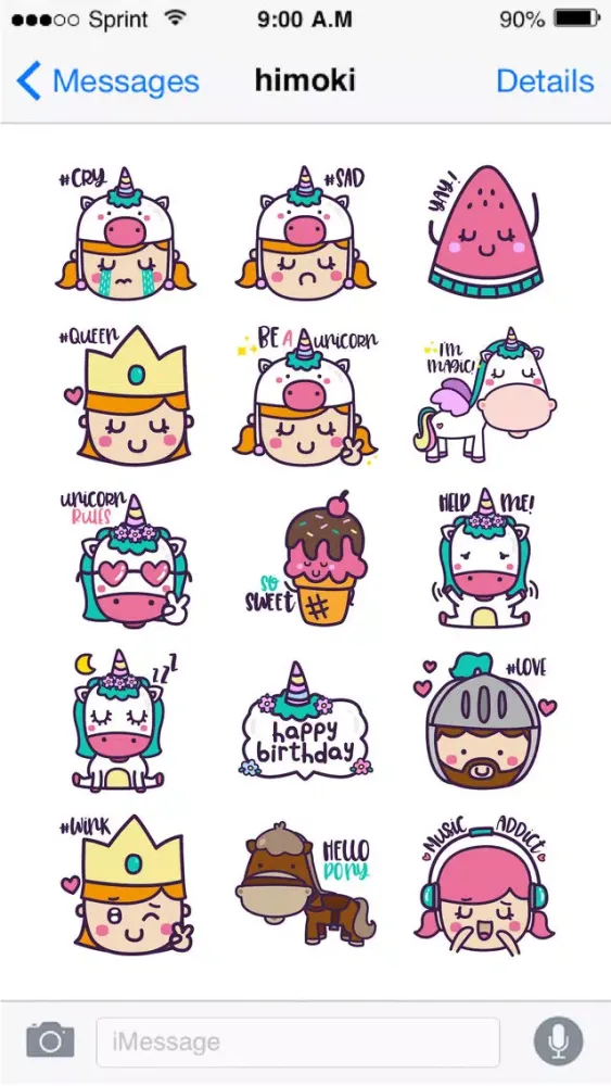 Ảnh chụp màn hình của Zoe's Unicorns
