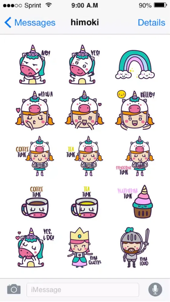Ảnh chụp màn hình của Zoe's Unicorns