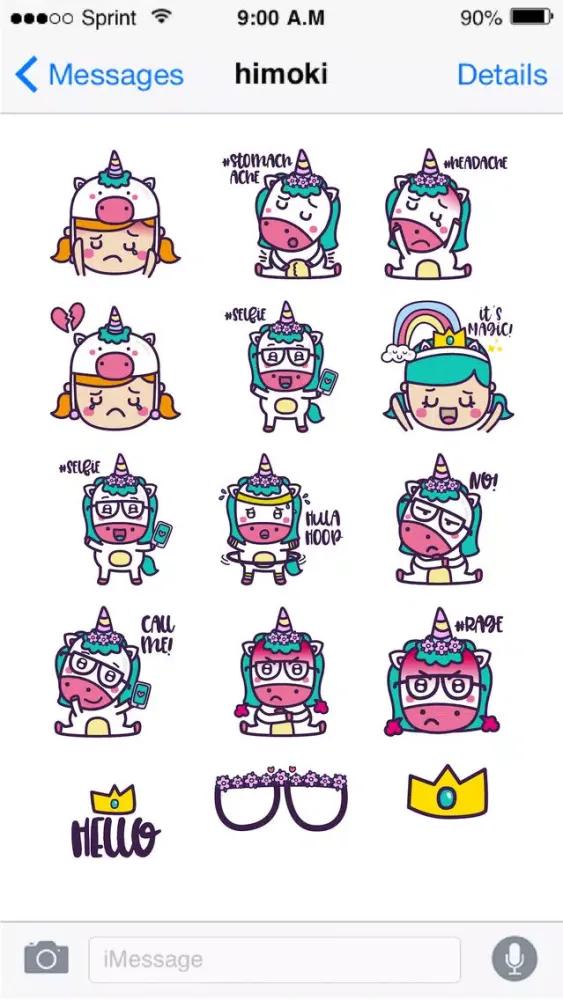 Ảnh chụp màn hình của Zoe's Unicorns