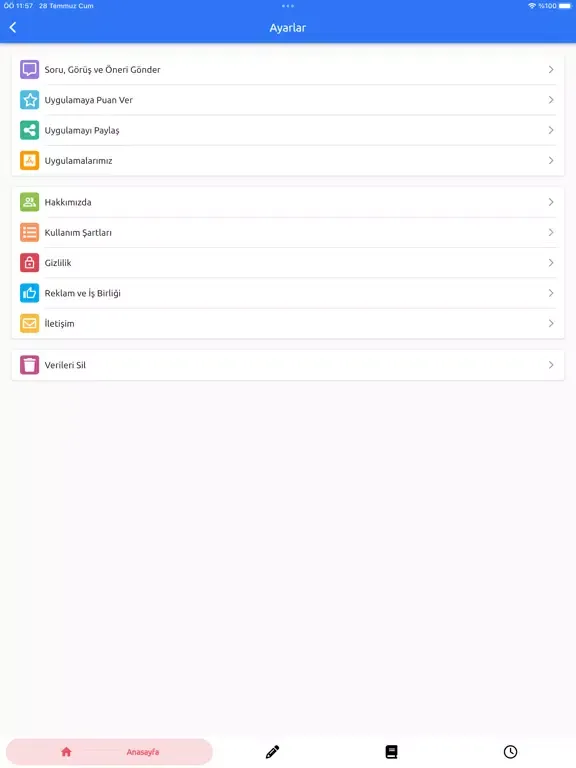 Capturas de tela do DİB Şube Müdürlüğü GYS 2023 iPad 