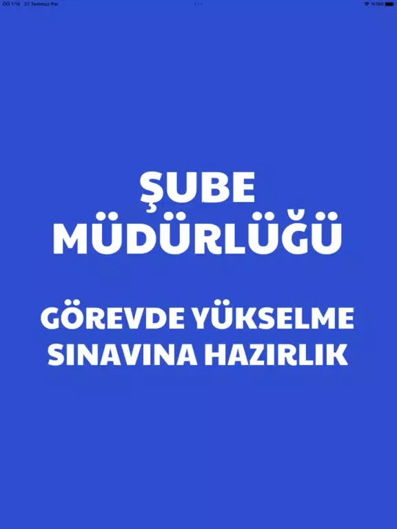 PRO DİB Şube Müdürlüğü GYS2023 iPad  স্ক্রিনশট