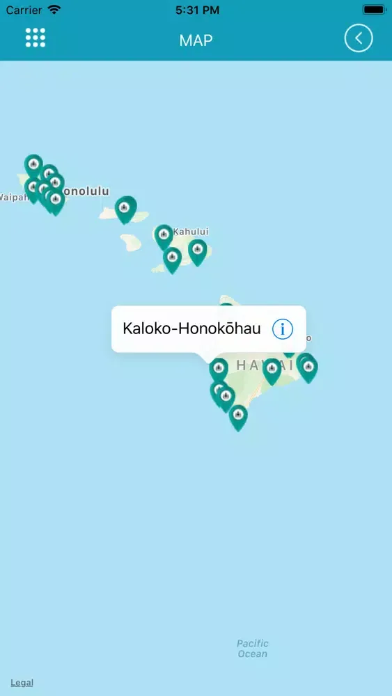 Hawaii State Parks- Screenshots
