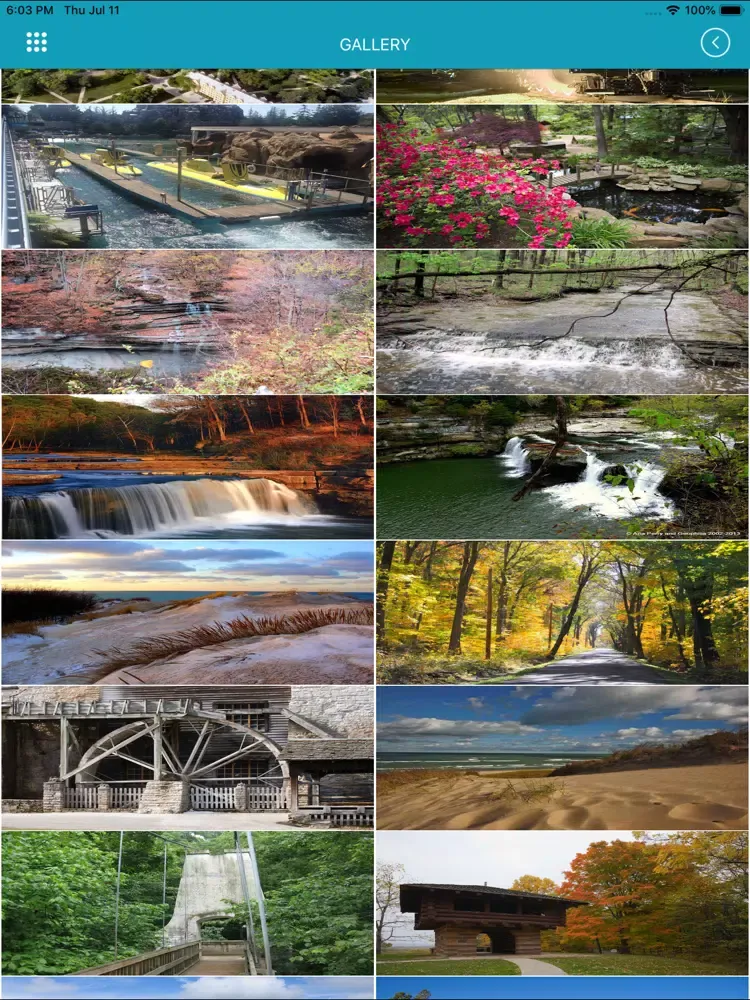 Indiana State Park iPad  Ekran Görüntüleri