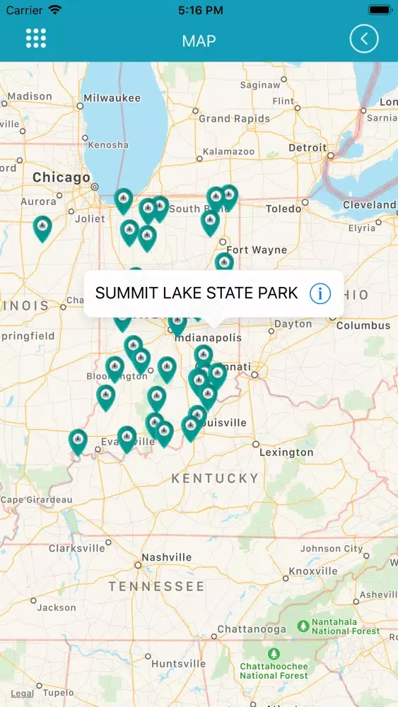 Indiana State Park Ekran Görüntüleri