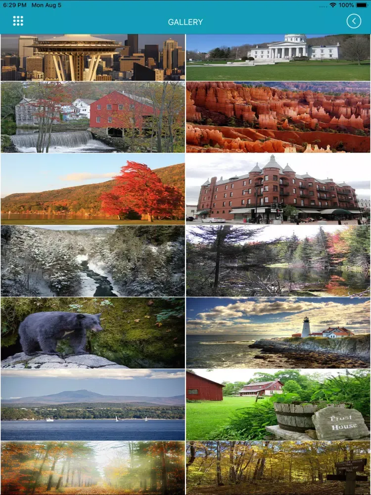 Vermont State Parks- iPad 应用截图