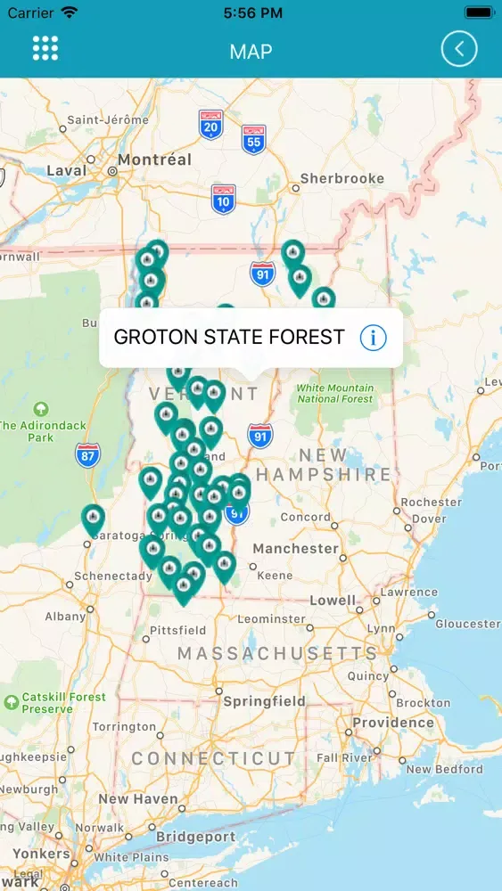 Vermont State Parks-应用截图