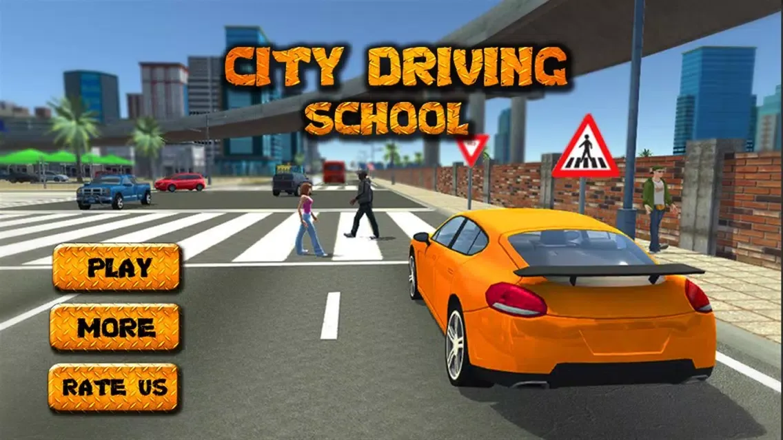 ภาพหน้าจอของ American City Driving School