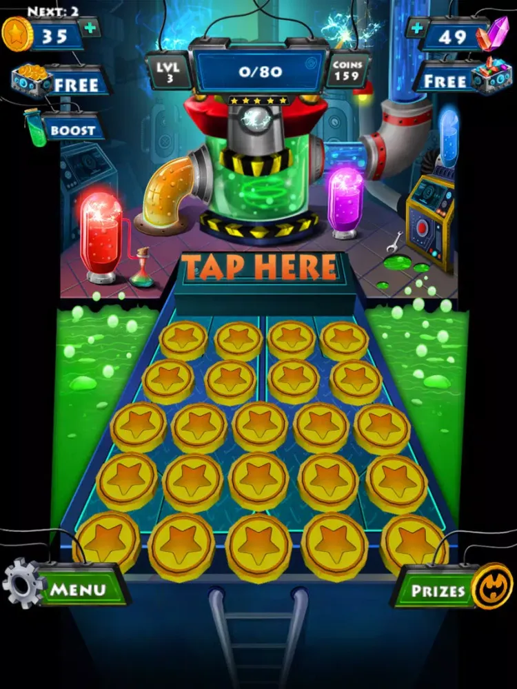 Definite Carnival - Coin Dozer iPad  スクリーンショット
