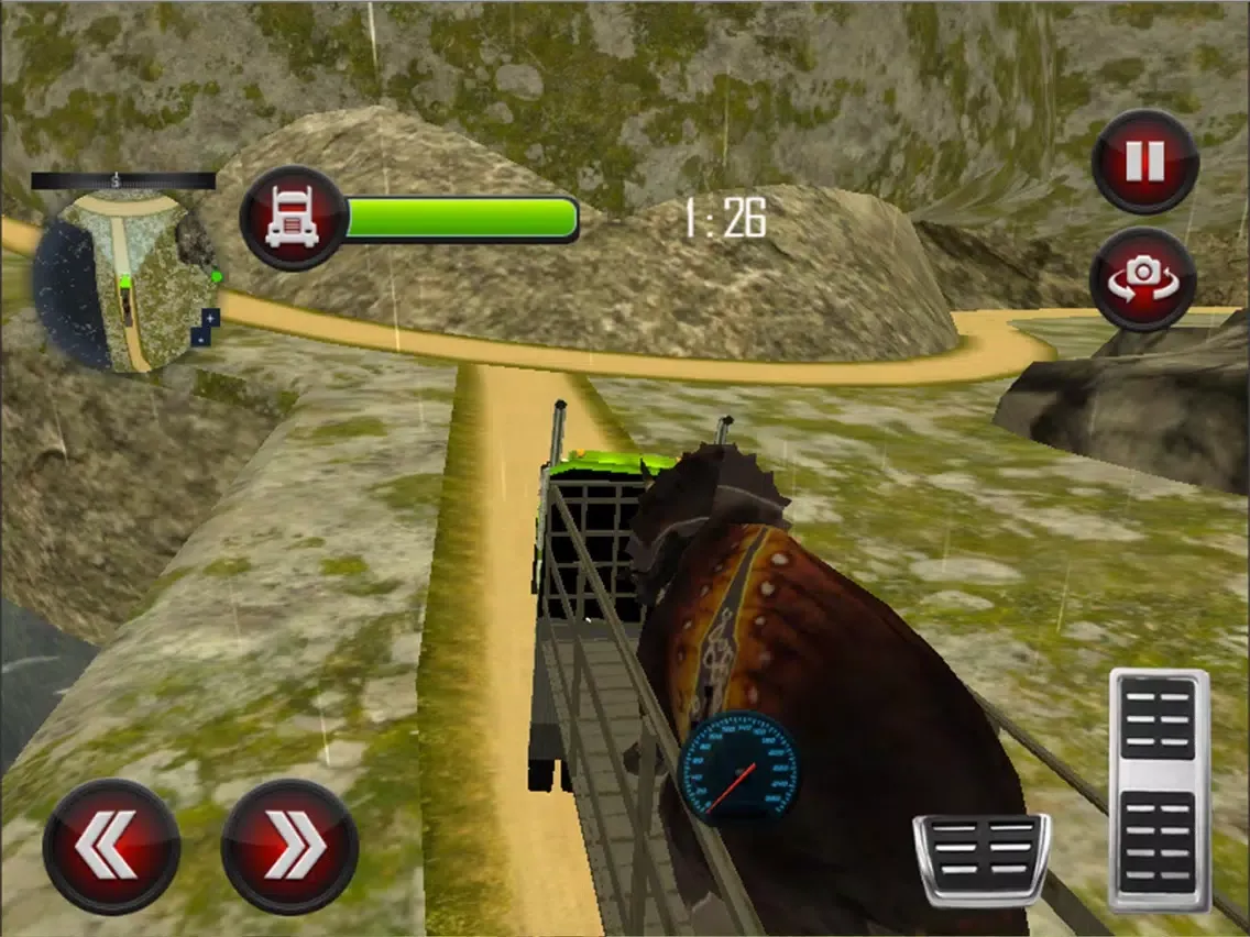 Captures d'écran de Monster Dinosaur- Epic Driving iPad 