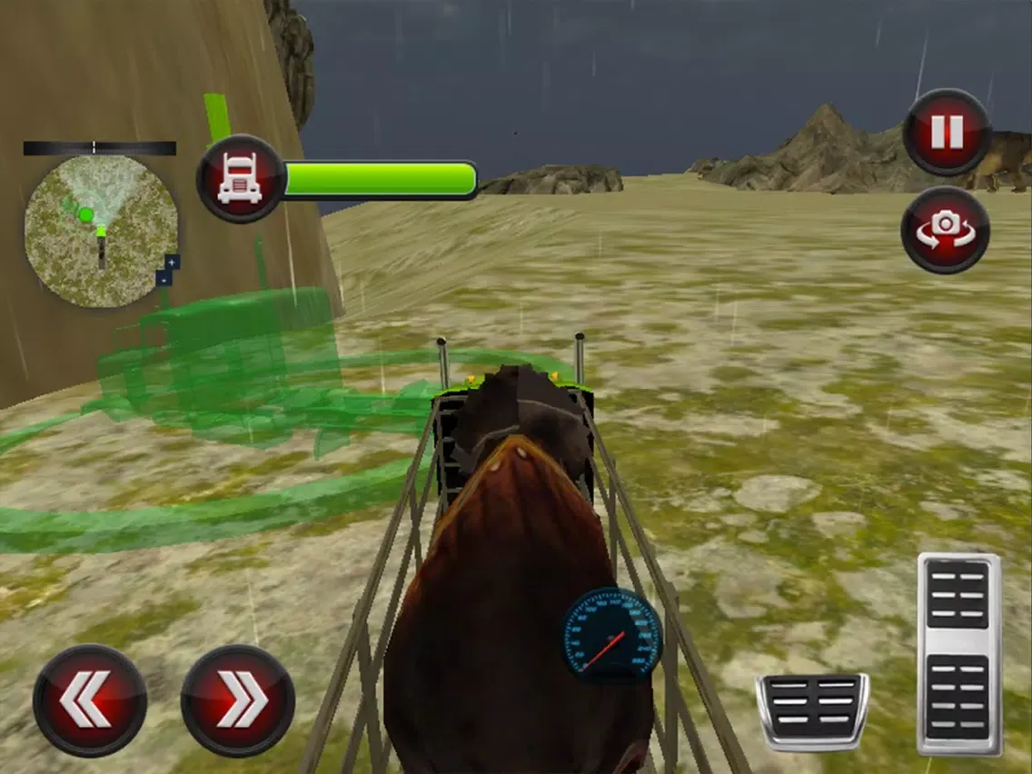 Captures d'écran de Monster Dinosaur- Epic Driving iPad 