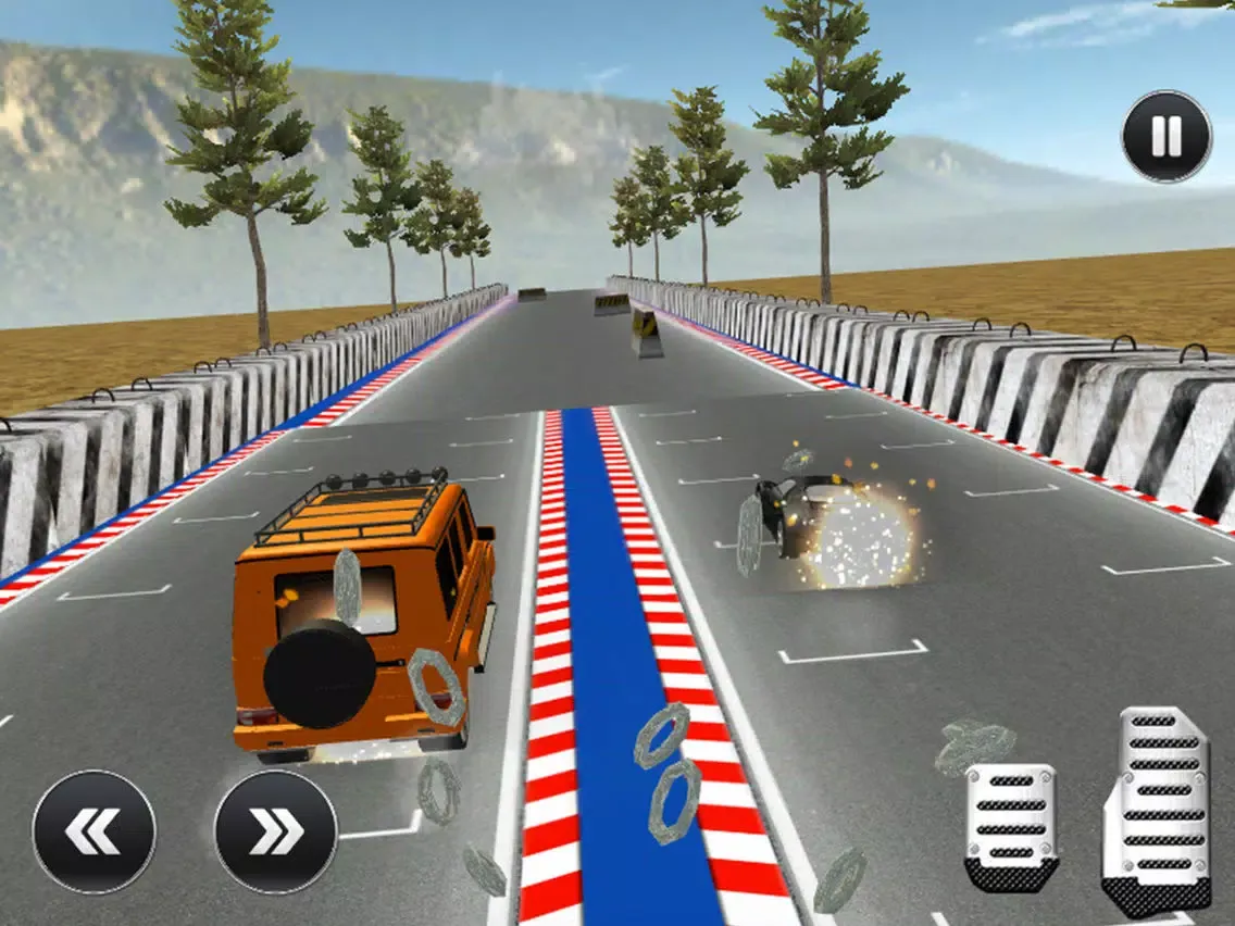 Ảnh chụp màn hình của Chain Cars - Impossible Racing iPad 