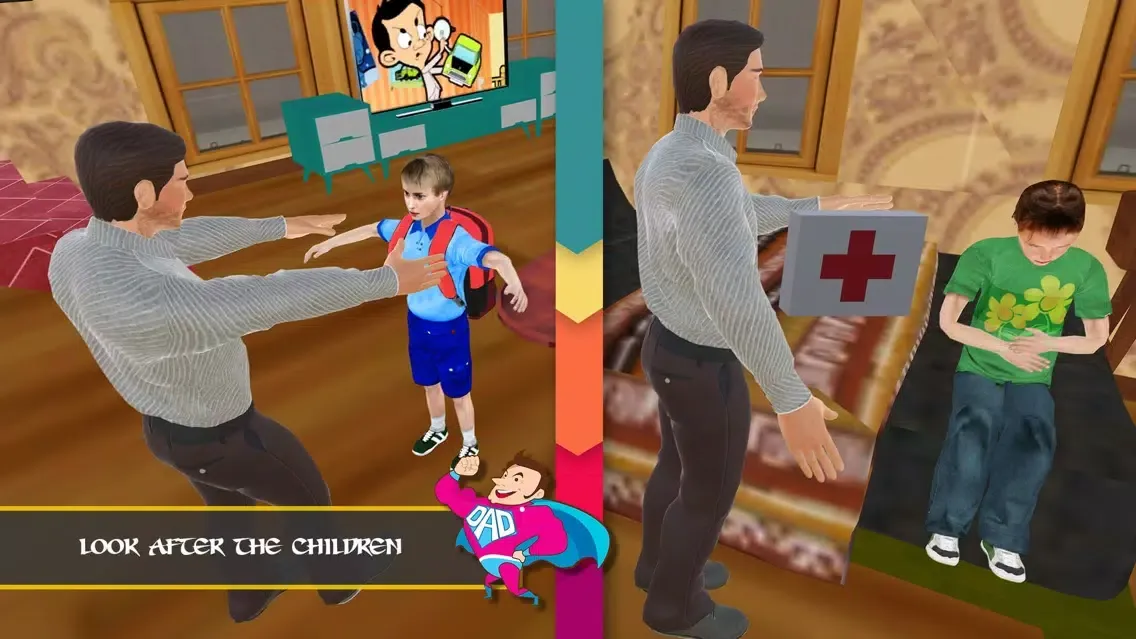 Virtual Dad - Super Families स्क्रीनशॉट