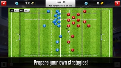 Rugby Manager : Be a manager سکرین شاٹس