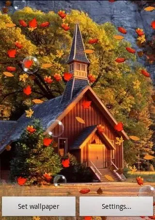 Autumn Free Live Wallpaper應用截圖