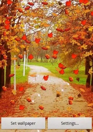Autumn Free Live Wallpaper應用截圖