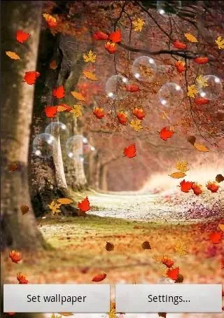 Autumn Free Live Wallpaper應用截圖