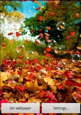 Autumn Free Live Wallpaper應用截圖