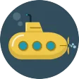 Flappy Ninja submarine