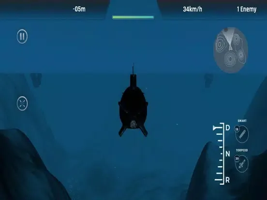 Capturas de pantalla de Submarine Simulator 2 iPad 