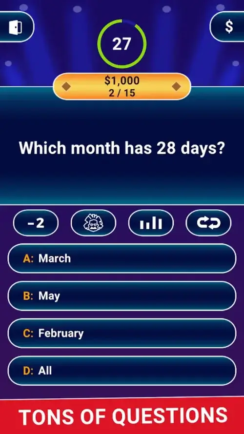 MILLIONAIRE TRIVIA-screenshot-1