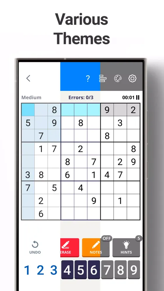 Sudoku Screenshots