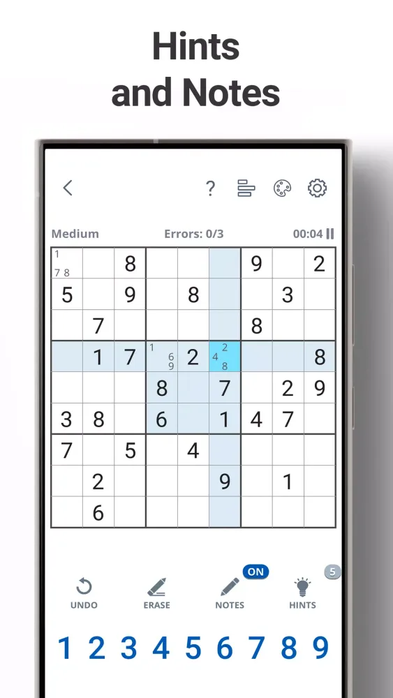 Sudoku Screenshots