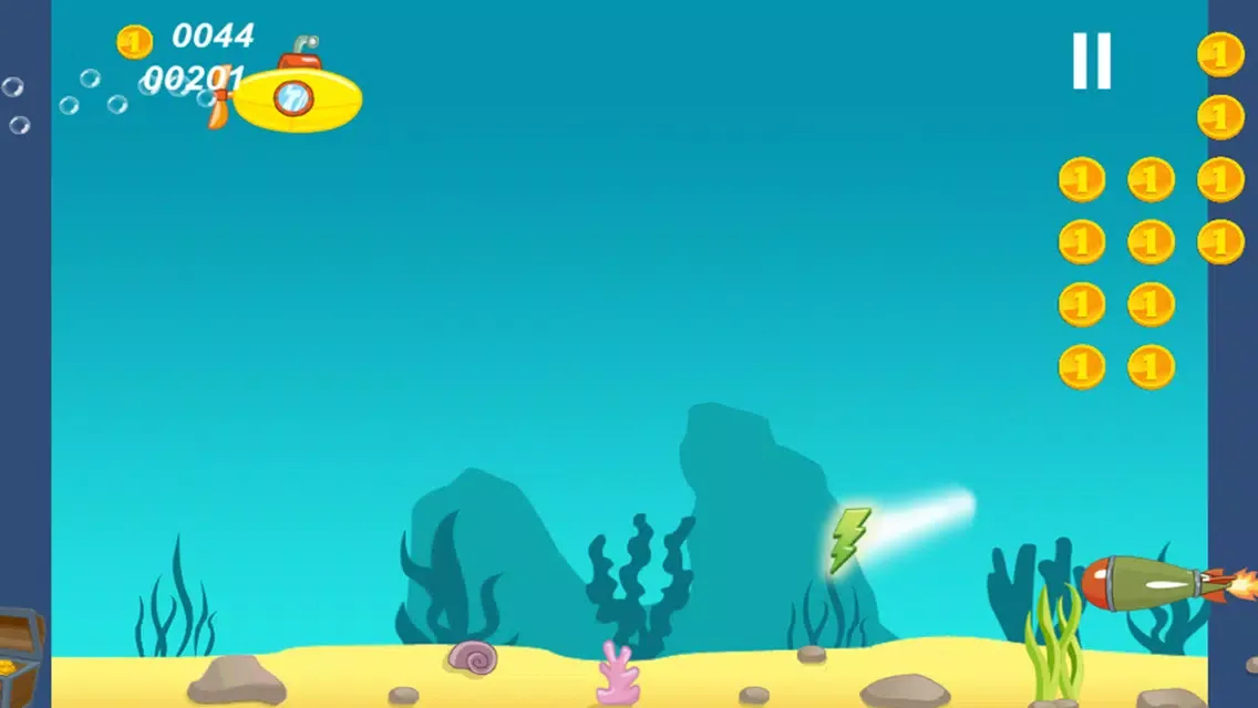 Submarine Dash!! 스크린샷