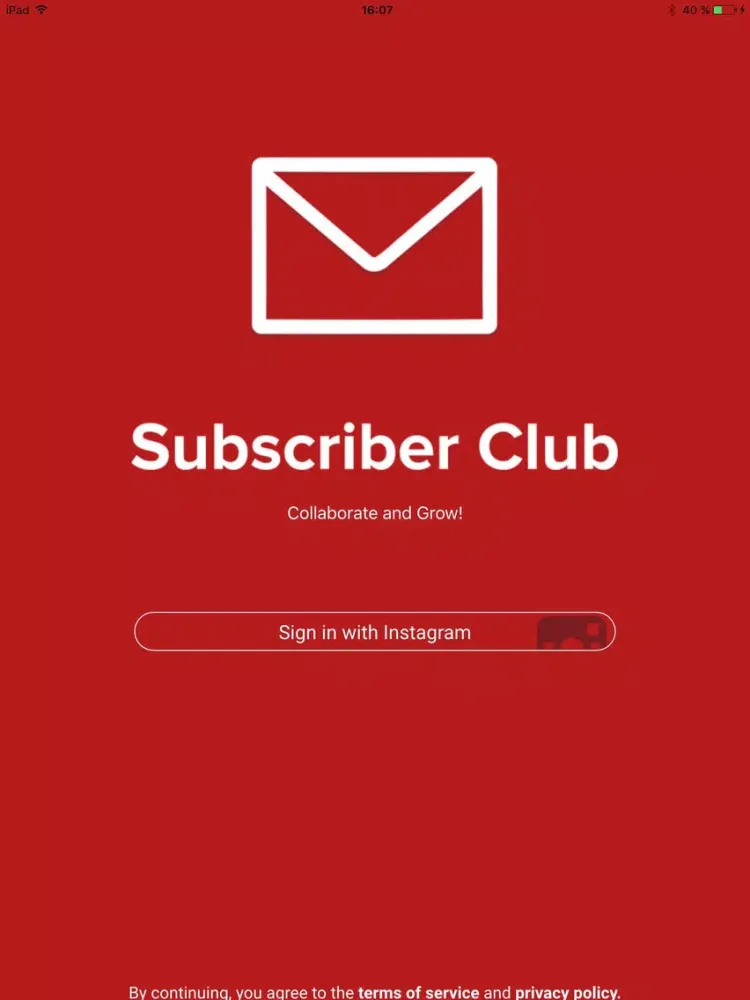 Subscriber Club iPad  スクリーンショット