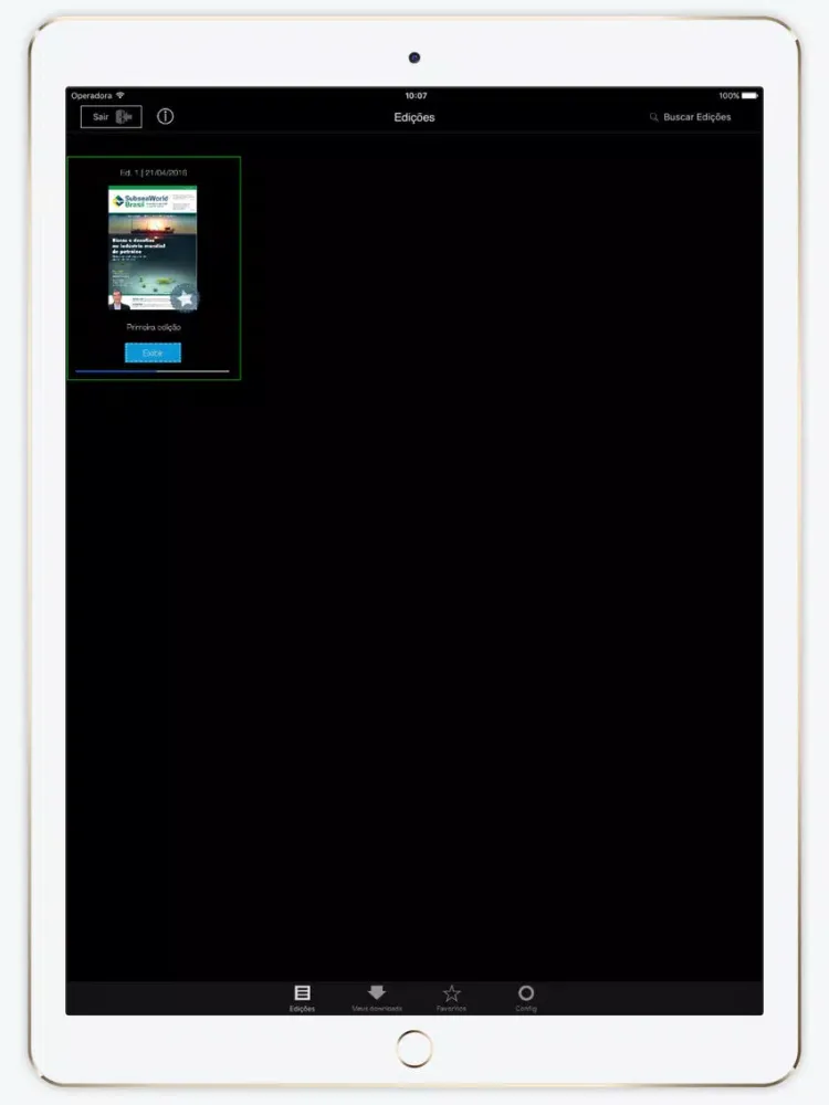 Subsea World Brazil Magazine iPad  Ekran Görüntüleri