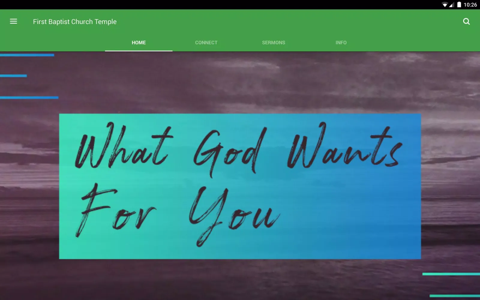 Capturas de pantalla de First Baptist Church Temple