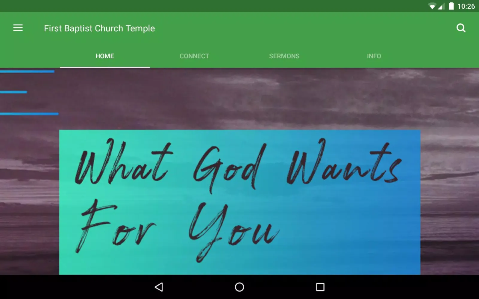 Capturas de pantalla de First Baptist Church Temple