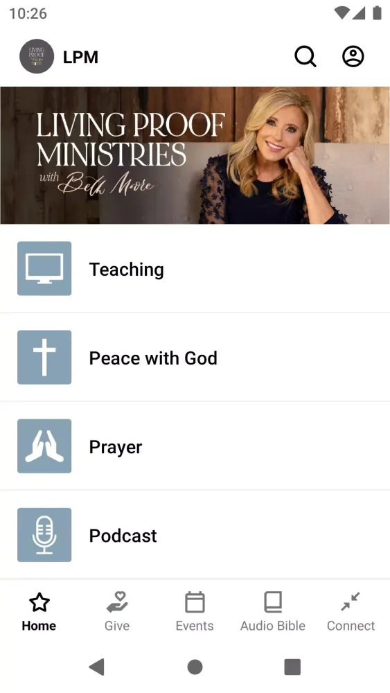Living Proof with Beth Moore Screenshots