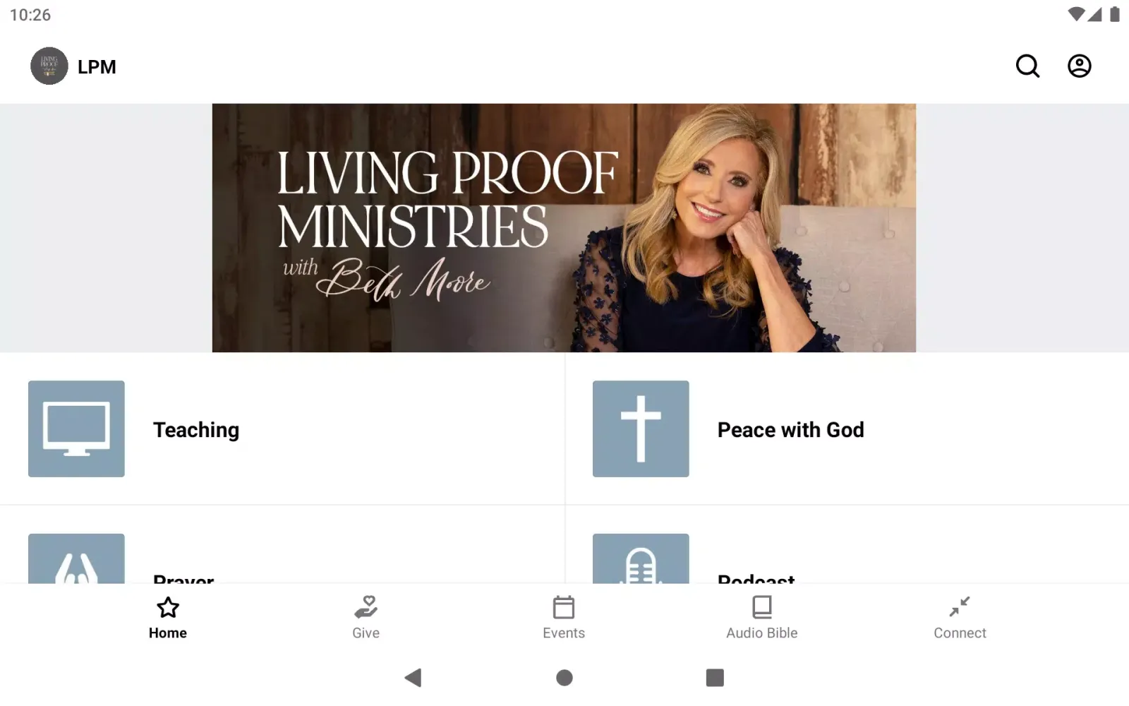 Living Proof with Beth Moore Screenshots