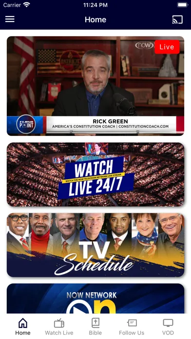 Screenshot di The Now Network