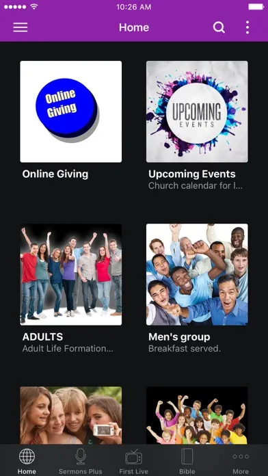 Capturas de pantalla de First Church of God Des Moines